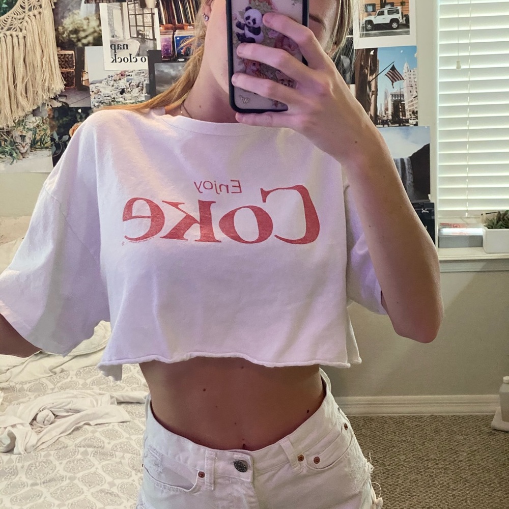 Cropped T shirt